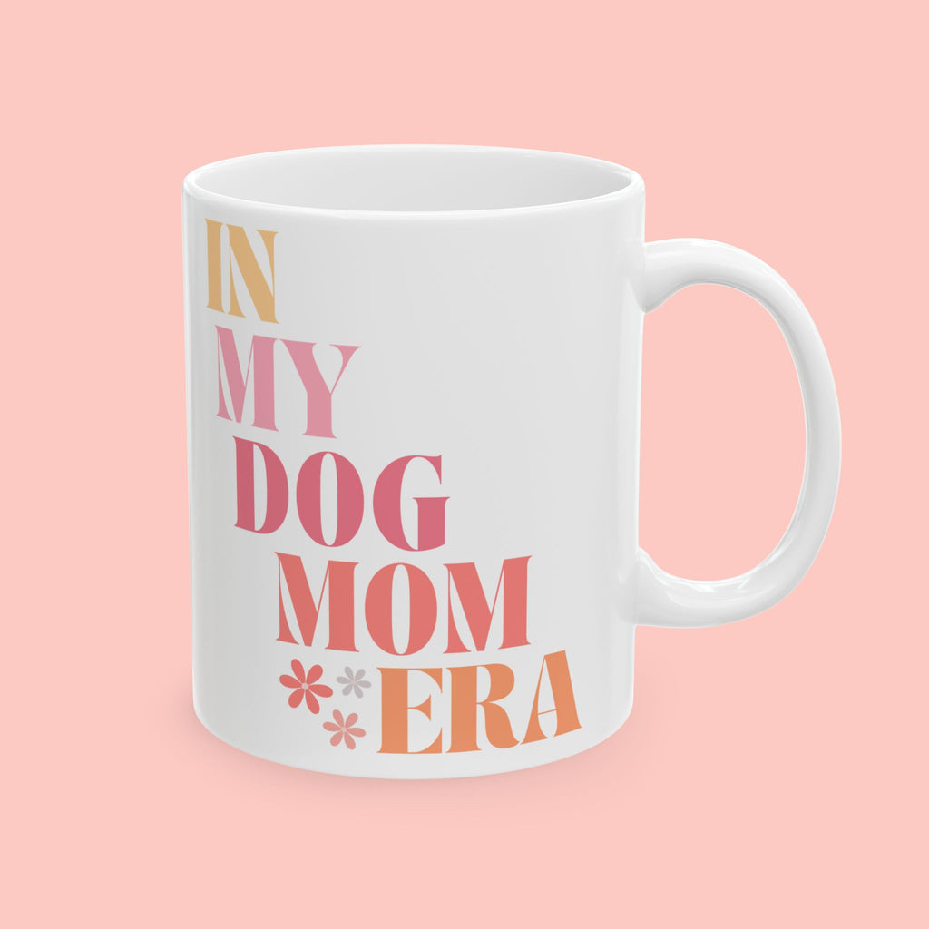Inspirational Ceramic Mug – "In My Domain" Colorful Typography (11oz & 15oz)