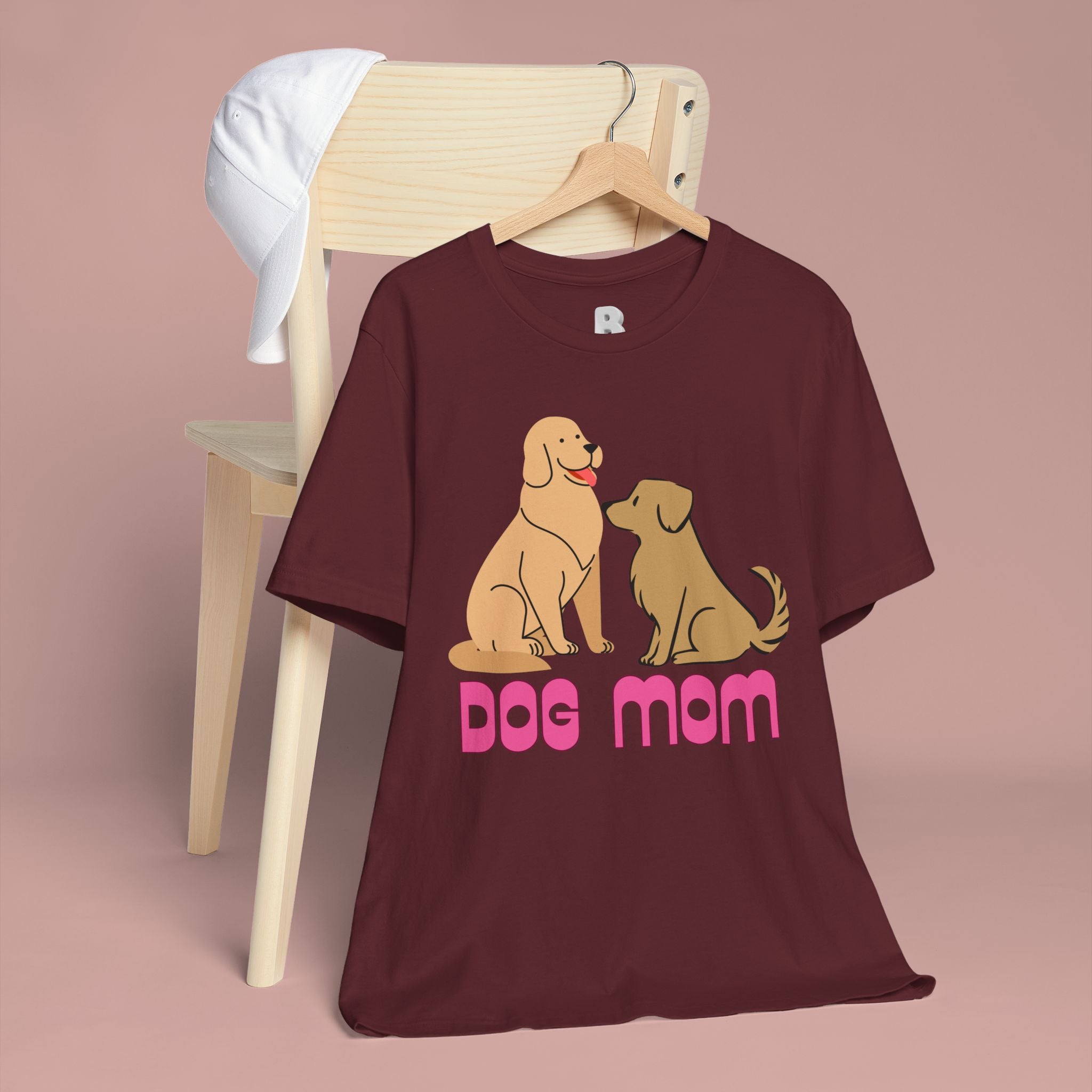 Dog Mom T‑Shirt — Cute Retro Dogs Graphic Tee for Dog Lovers