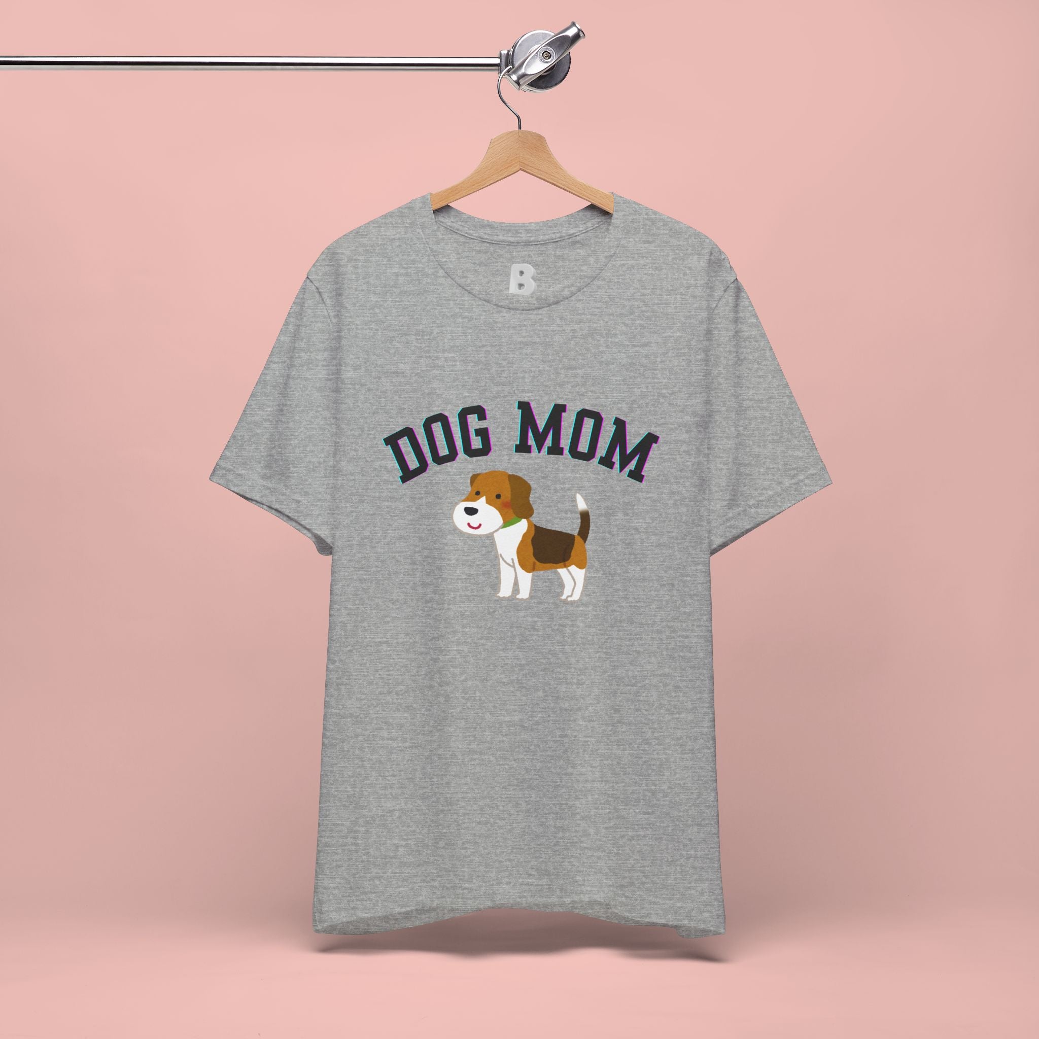 Dog Mom T-Shirt — Cute Beagle Graphic Tee for Dog Lovers