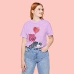 Kiss Your Dog T-Shirt — Cute Corgi with Heart Balloon Pet Lover Tee