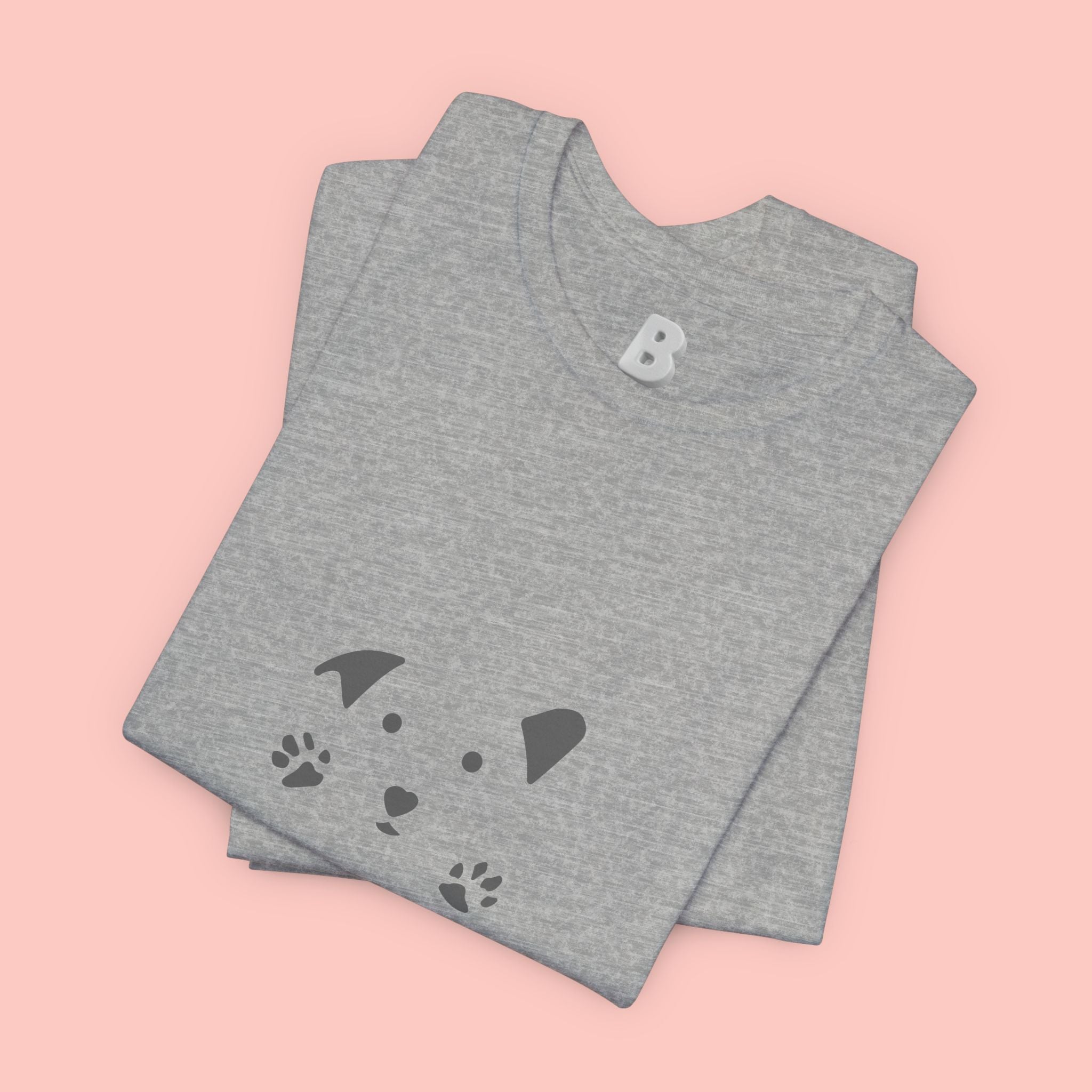Proud Dog Mom T-Shirt — Cute Paw Print Dog Mom Tee