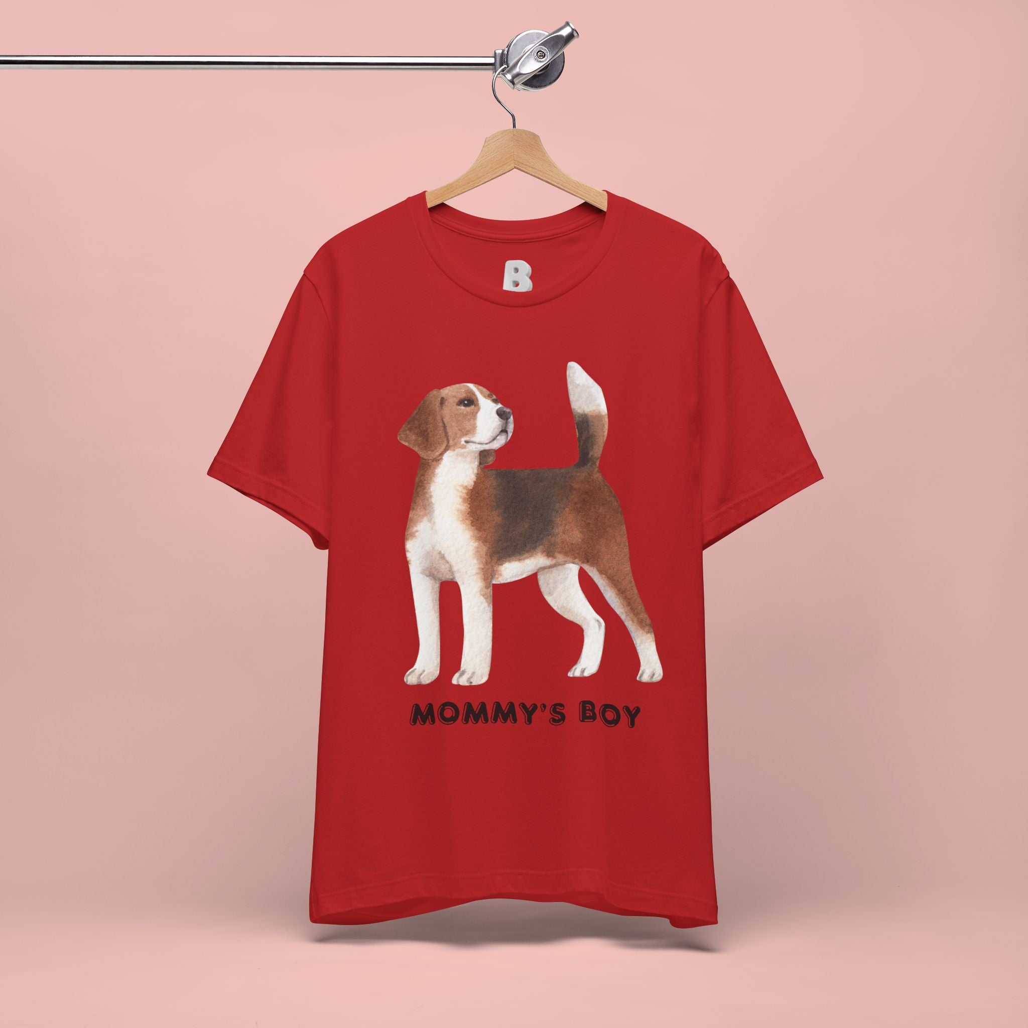 Mommy's Boy Beagle T-Shirt — Cute Dog Lover Tee