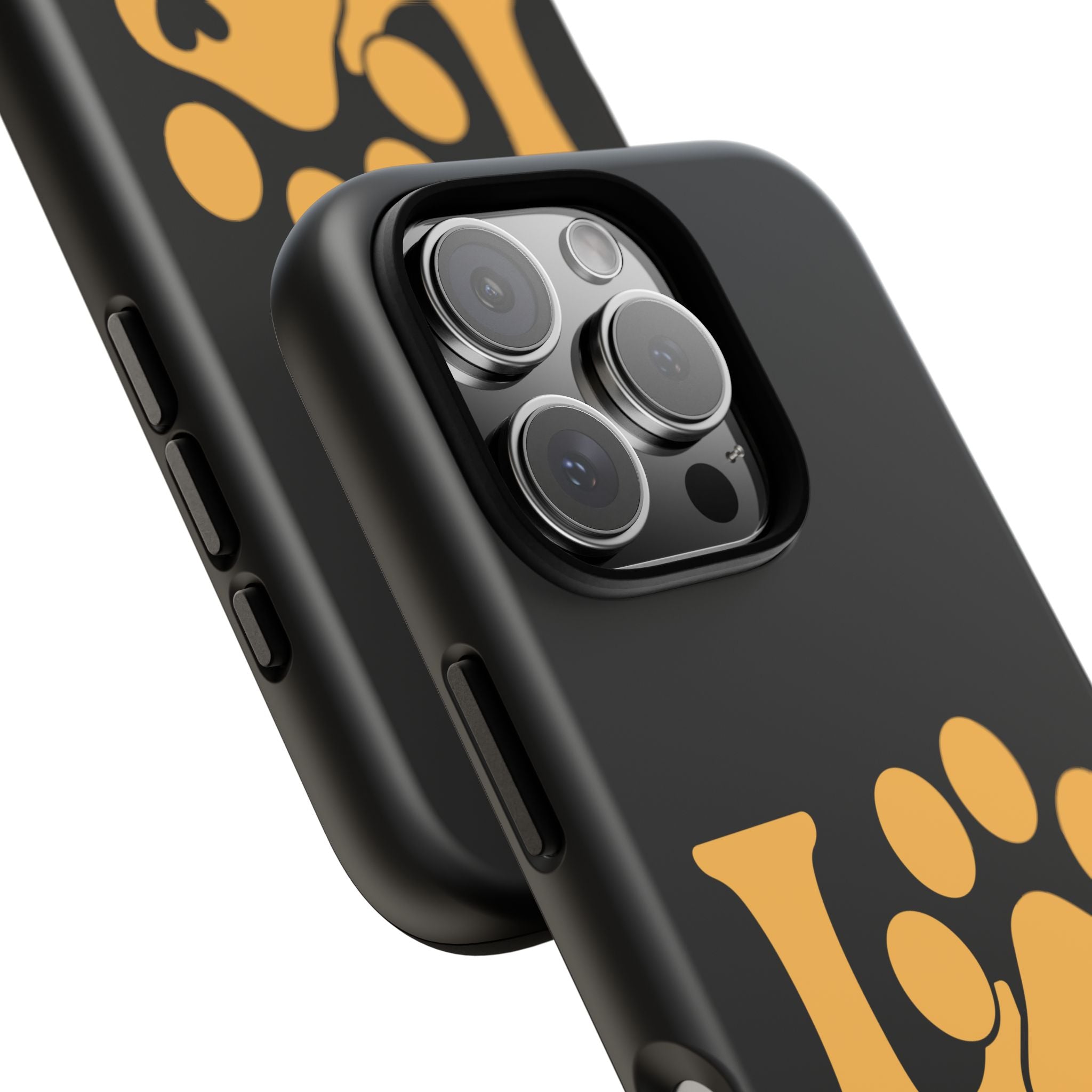 Phone Case — LOVE Paw Print Design (Pet Lover Protective Case)