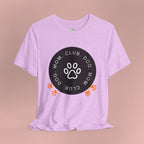 Dog Mom Club T-Shirt — Paw Print Graphic Tee for Pet Lovers