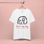 First My Dog Tee — "First My Dog Then Everything" Graphic T-Shirt