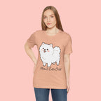 Cute Fluffy Pomeranian Tee — "Mom's Cute Child" Dog T-Shirt