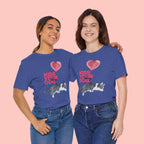 Kiss Your Dog T-Shirt — Cute Corgi with Heart Balloon Pet Lover Tee
