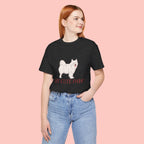 My Cute Paw Samoyed T‑Shirt — Cute Dog Graphic Tee for Pet Lovers
