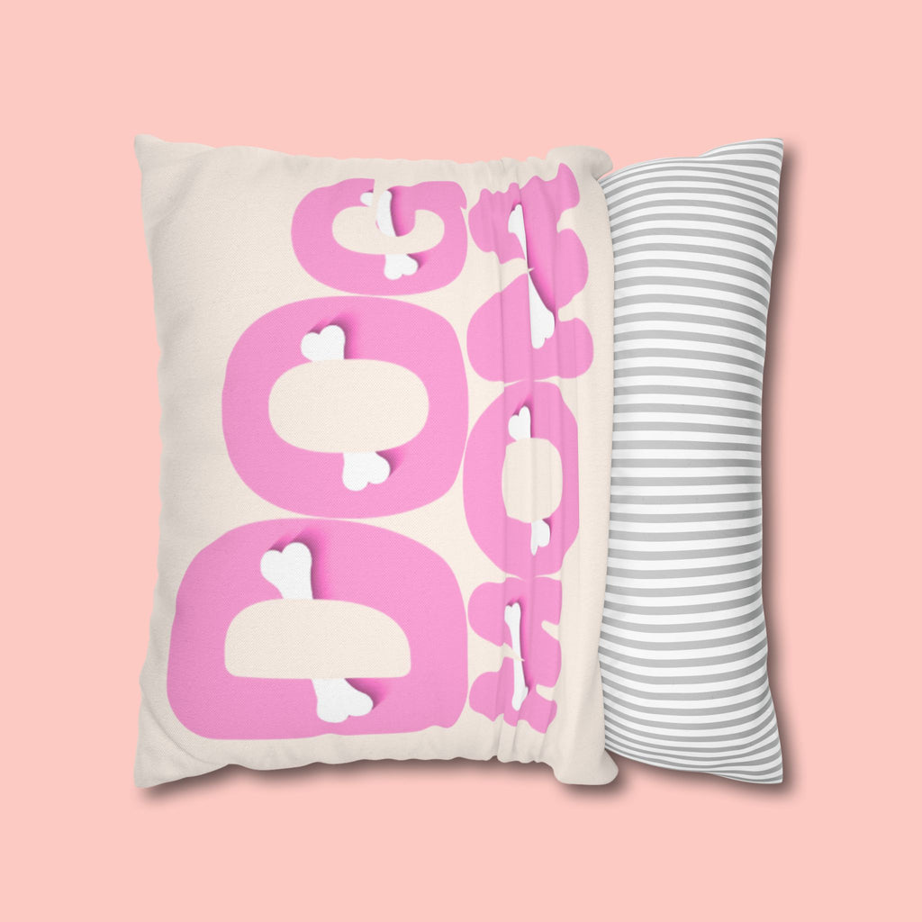 Spun Polyester Square Pillowcase