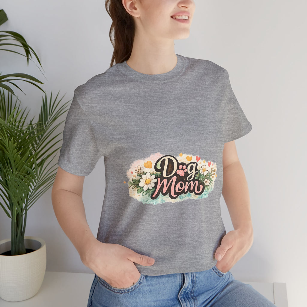 Dog Mom Floral Tee