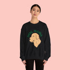 Dog Mama Crewneck Sweatshirt – Cute Golden Retriever Design