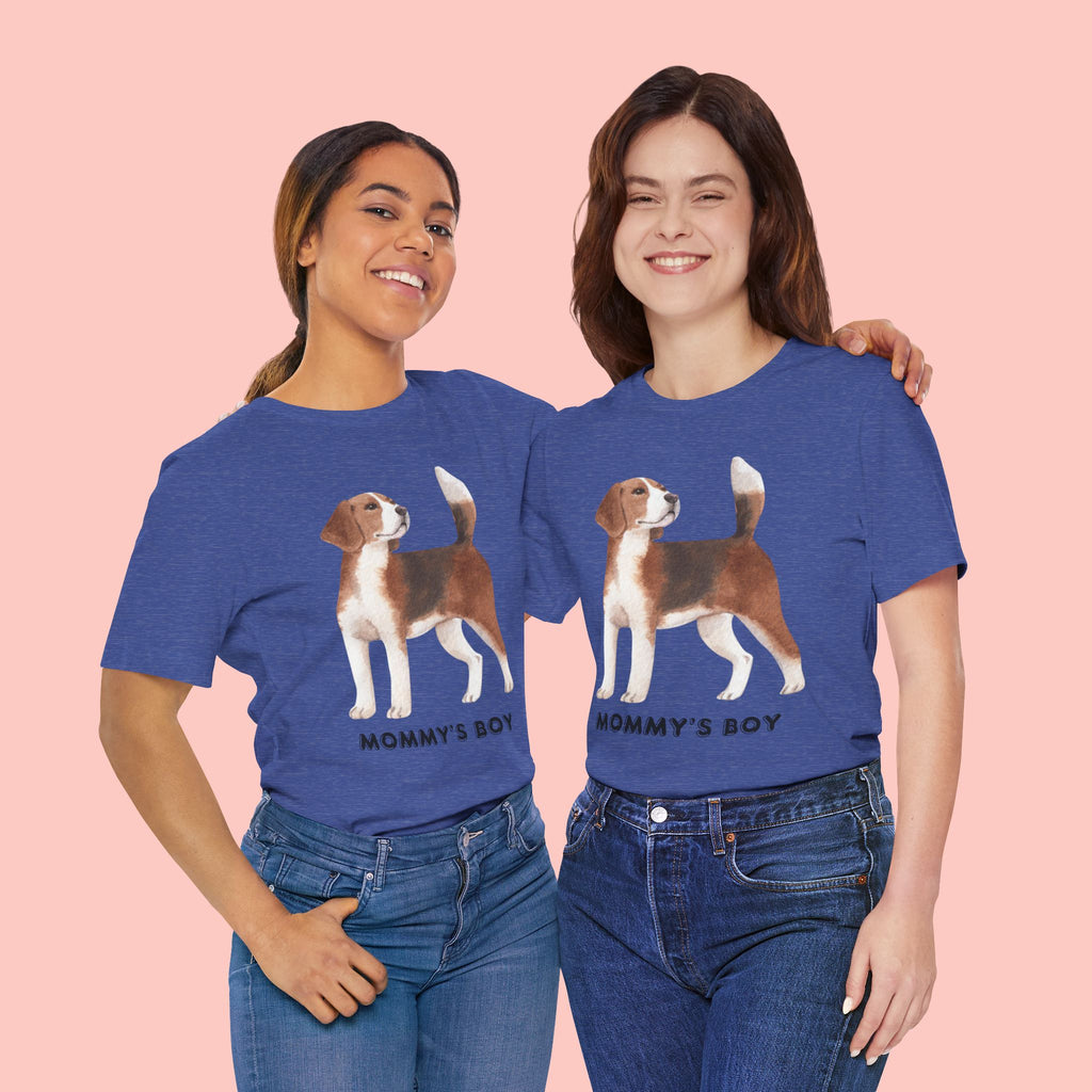 Mommy's Boy Beagle T-Shirt — Cute Dog Lover Tee