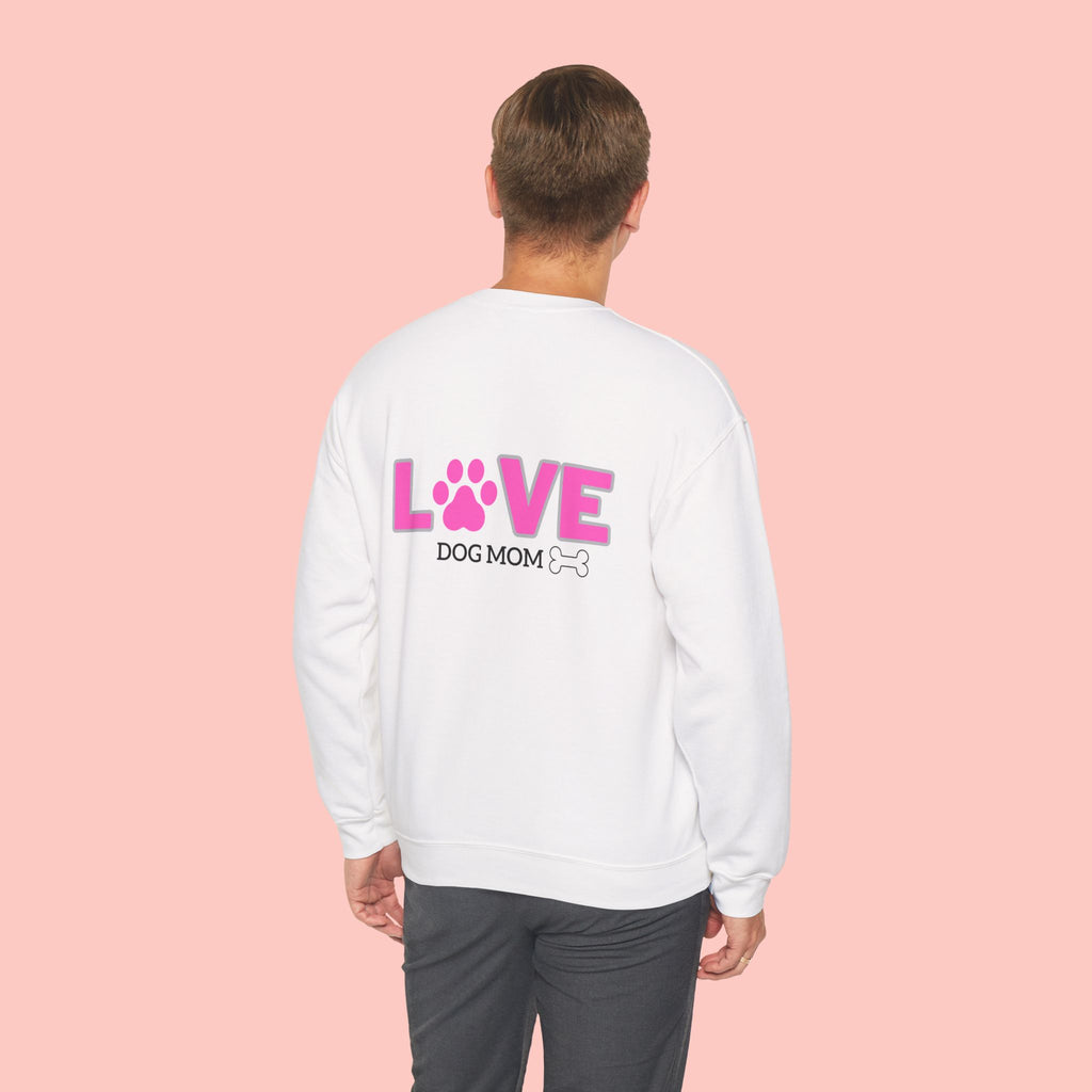 Dog Mom Love Crewneck Sweatshirt