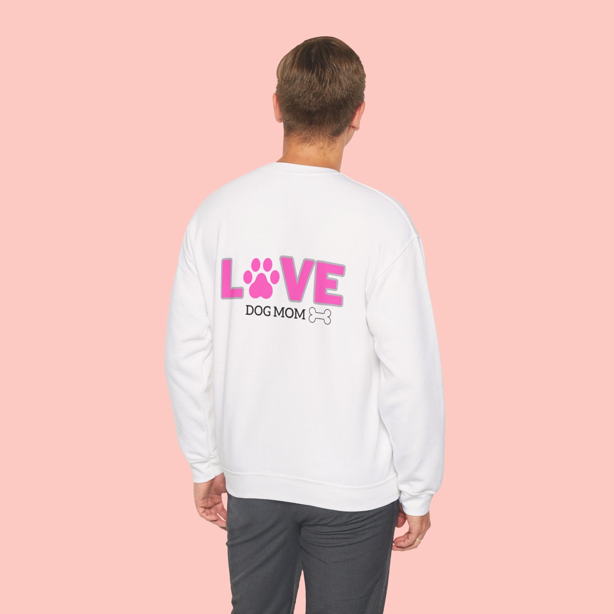 Dog Mom Love Crewneck Sweatshirt