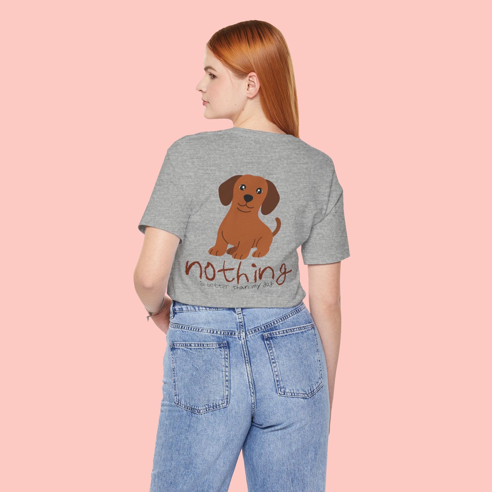 Dachshund Dog Tee — “Nothing Is Sweeter Than My Dog” Graphic T-Shirt