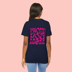 Proud Dog Mom T-Shirt — Retro Pink Graphic Tee for Pet Lovers
