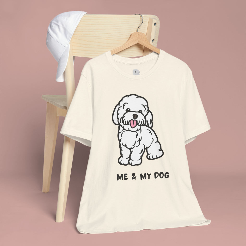 Me & My Dog T-Shirt — Cute Cartoon Puppy Tee for Dog Lovers