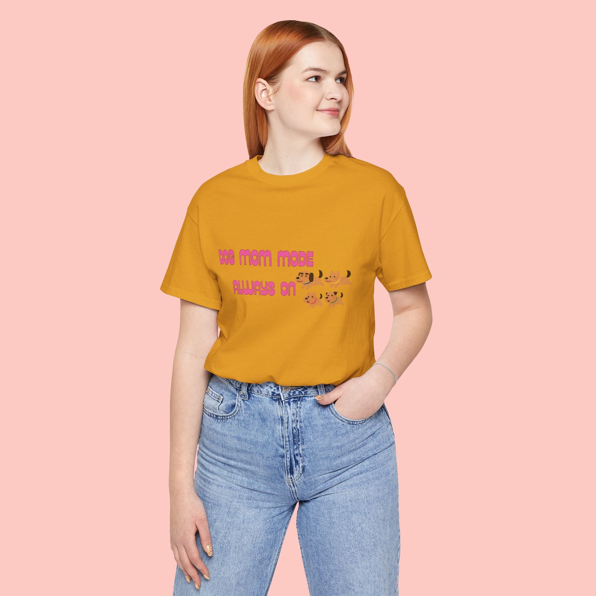 Dog Mom Mode Always On Tee