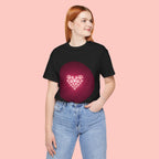 Paw Print Heart T‑Shirt — Cute Pet Lover Tee