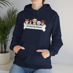United By Bones Hoodie — Cute Cartoon Dogs Paw Bone Graphic Sweatshirt