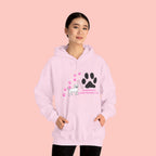Dog Lover Hoodie — "Pawprints Wherever I Go" Pullover