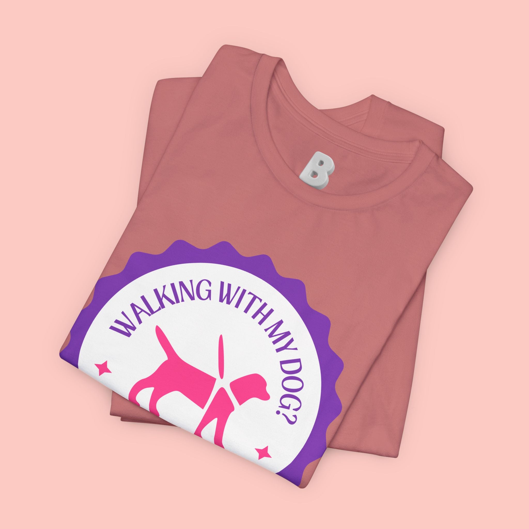 Walking With My Dogs T‑Shirt — "Can't Say No" Dog Lover Tee
