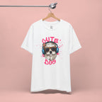 Cute Dog Tee — Headphones Puppy Graphic T-Shirt