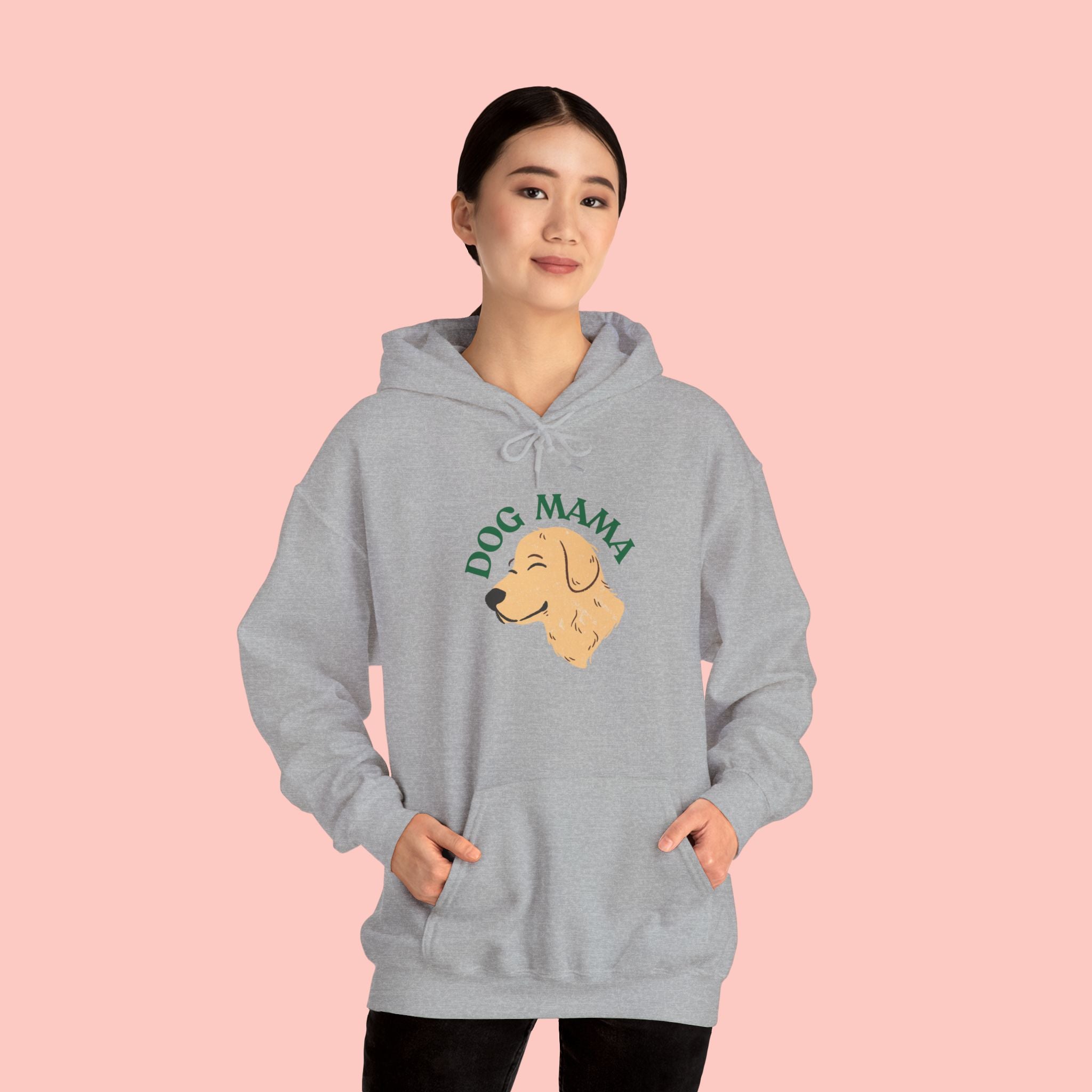 Dog Mama Hoodie — Cute Golden Retriever Dog Mom Sweatshirt