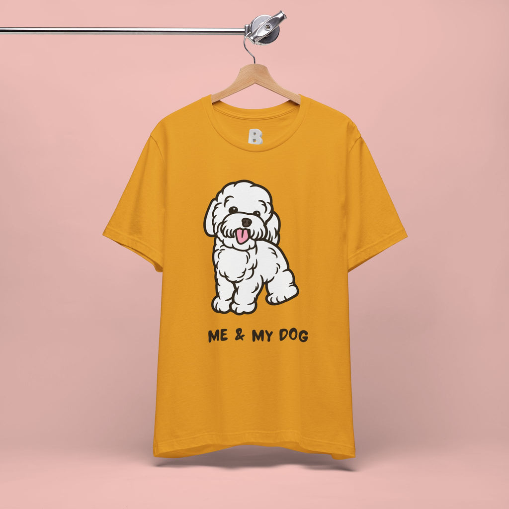 Me & My Dog T-Shirt — Cute Cartoon Puppy Tee for Dog Lovers
