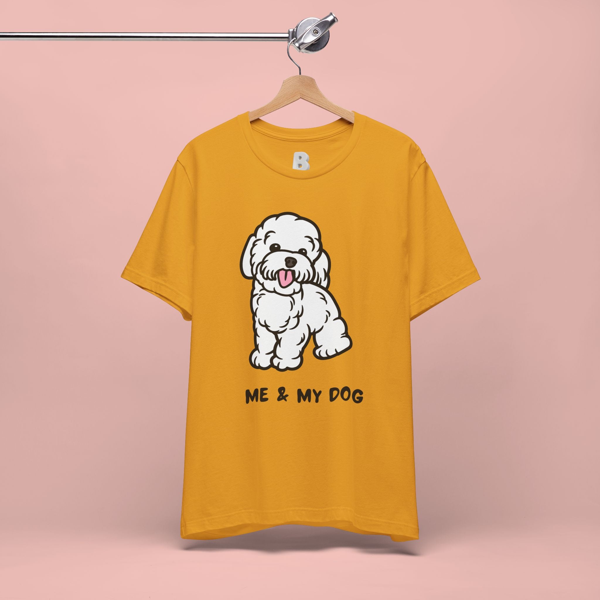Me & My Dog T-Shirt — Cute Cartoon Puppy Tee for Dog Lovers