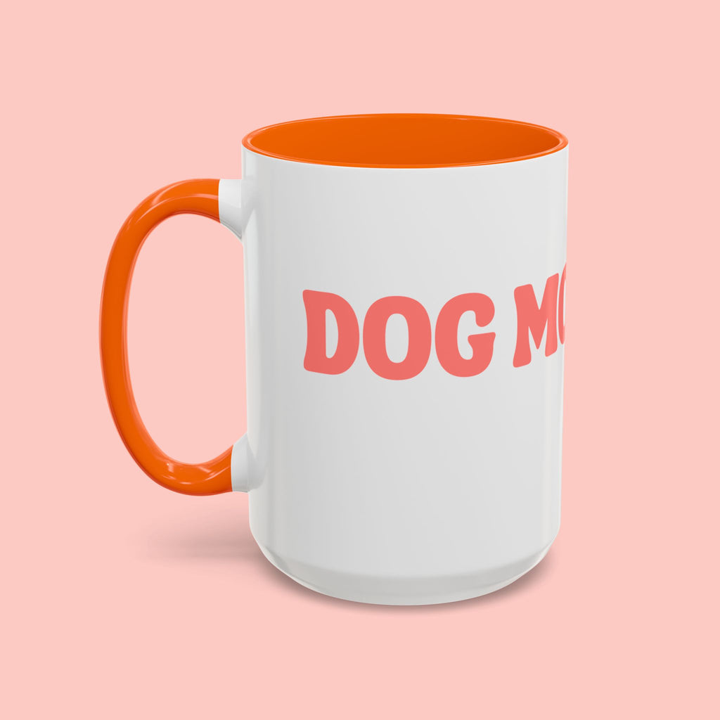 Mom Club Coffee Mug — Cute Paw Print Accent Mug for Dog Moms (11/15 oz)