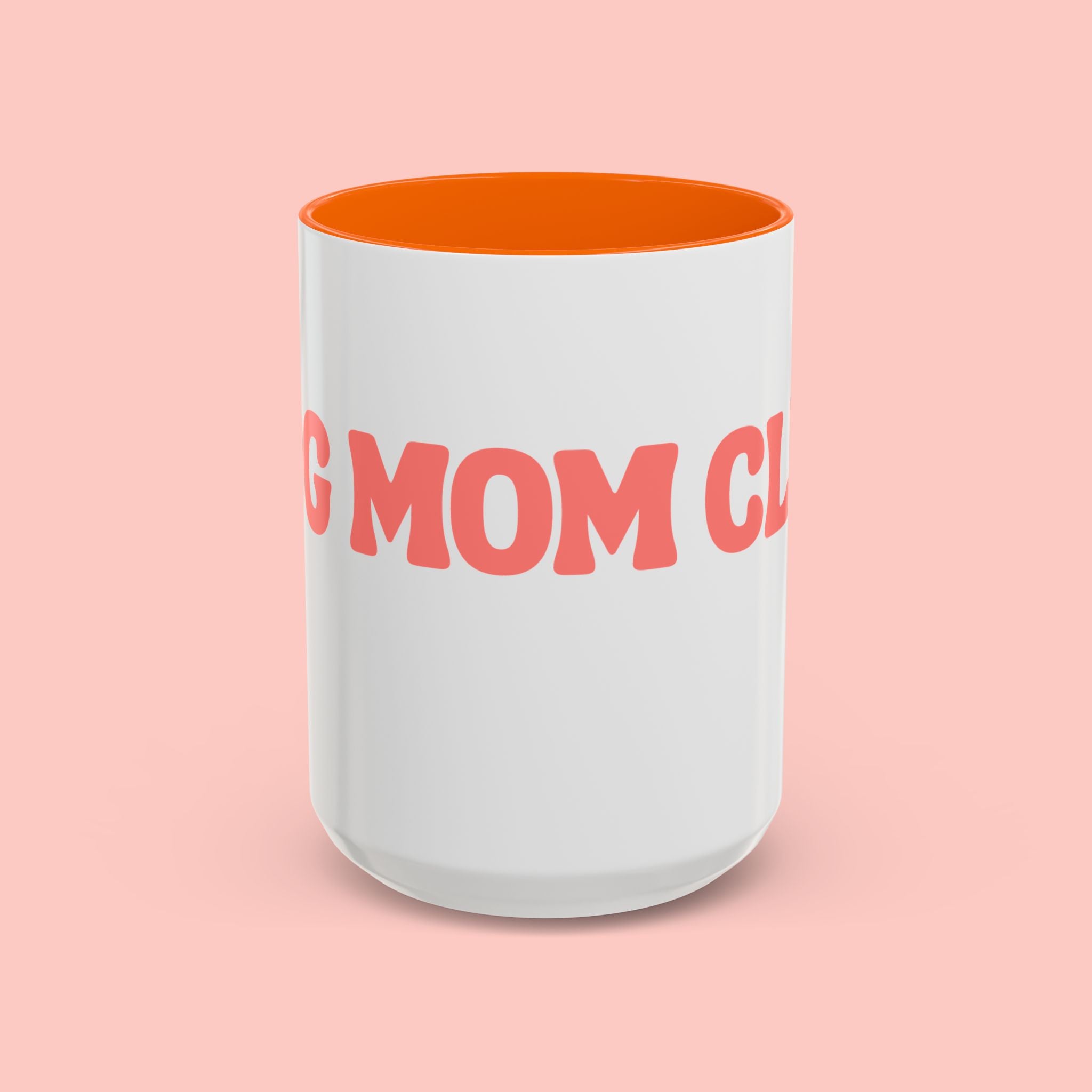 Mom Club Coffee Mug — Cute Paw Print Accent Mug for Dog Moms (11/15 oz)