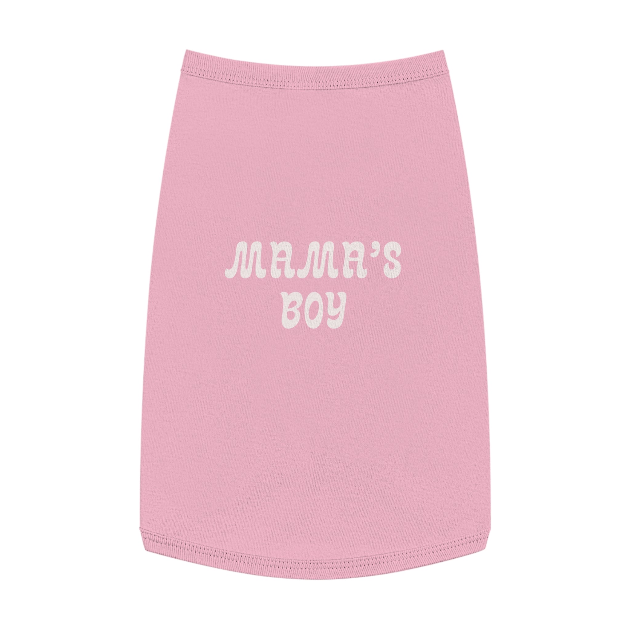 Mama's Boy Pet Tank Top - Cute Soft Dog Tee