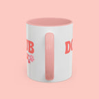 Mom Club Coffee Mug — Cute Paw Print Accent Mug for Dog Moms (11/15 oz)