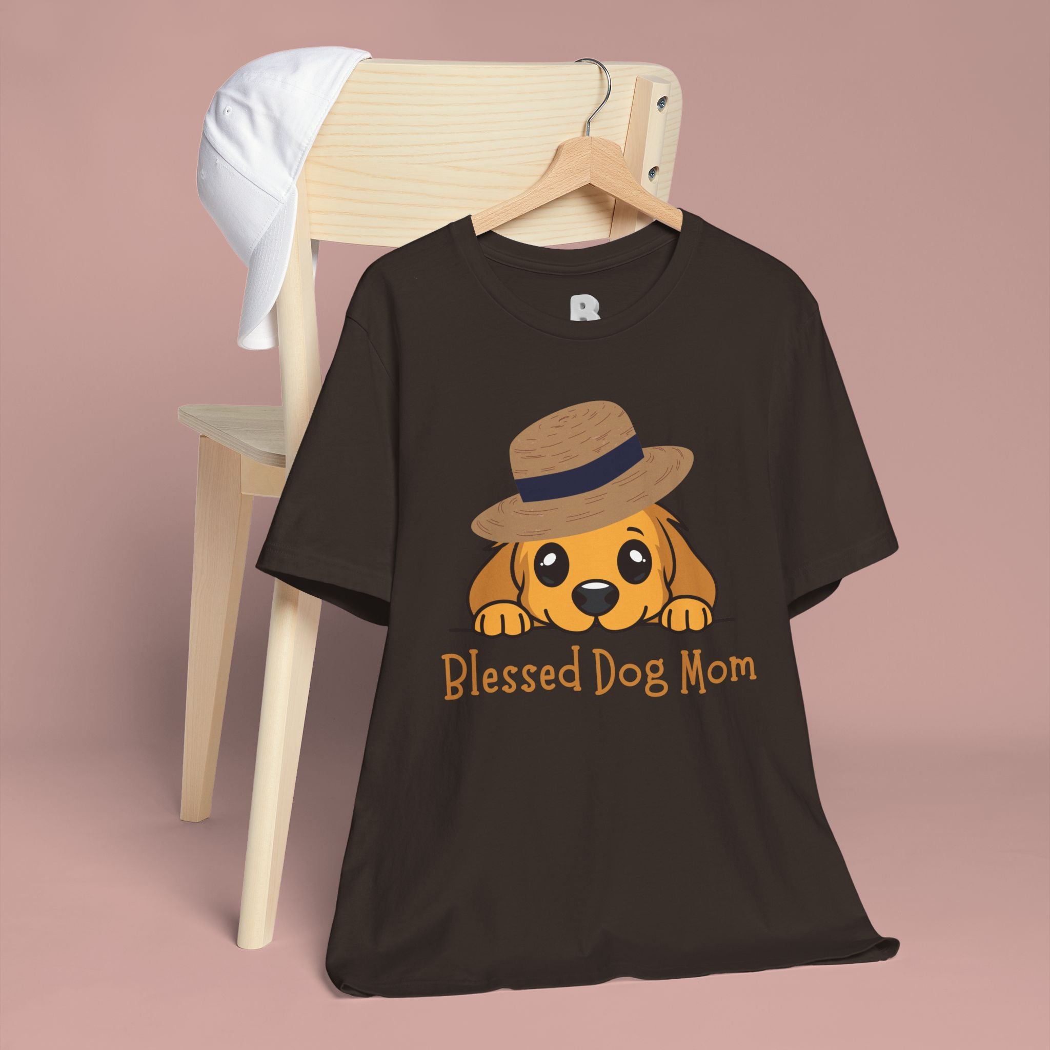 Blessed Dog Mom T-Shirt — Cute Puppy Graphic Tee for Dog Lovers