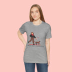 Walk With Your Dog Tee — Cute Dog Walking Graphic T-Shirt
