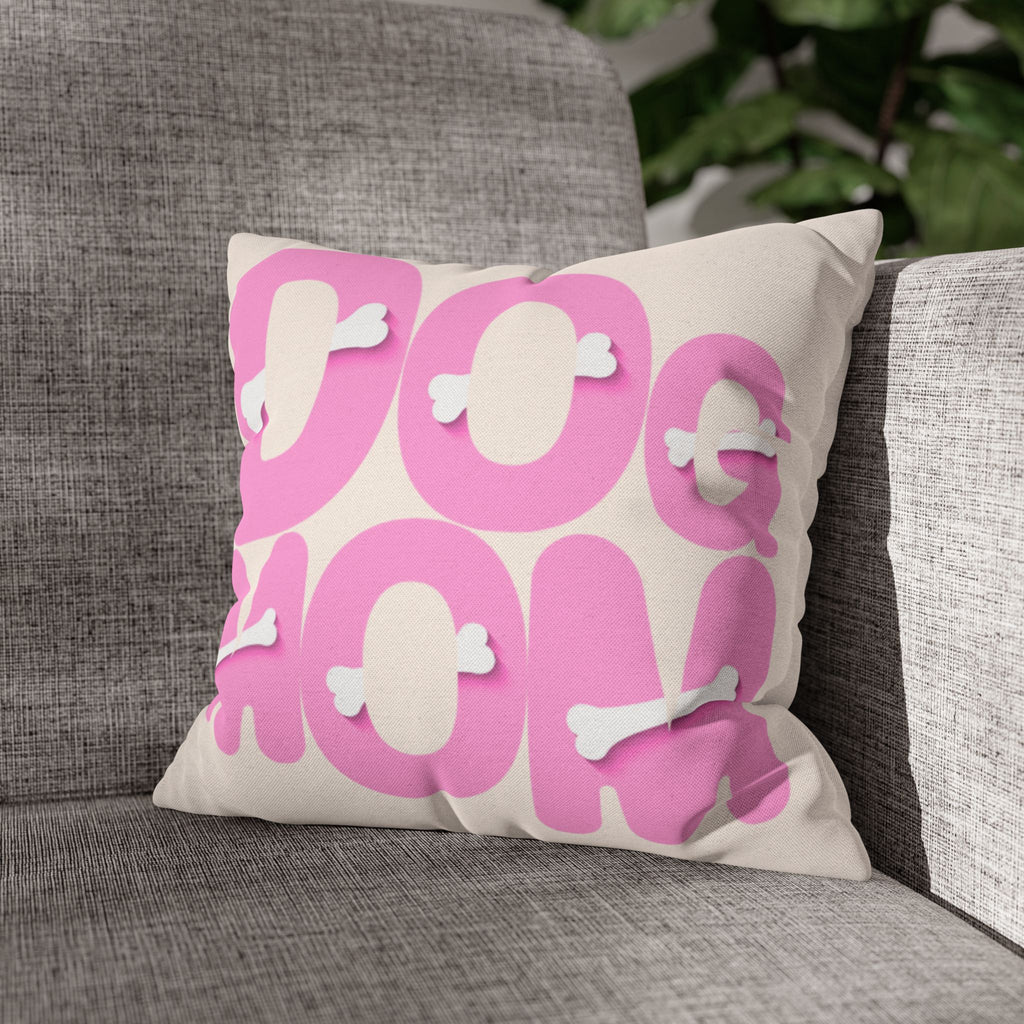 Spun Polyester Square Pillowcase