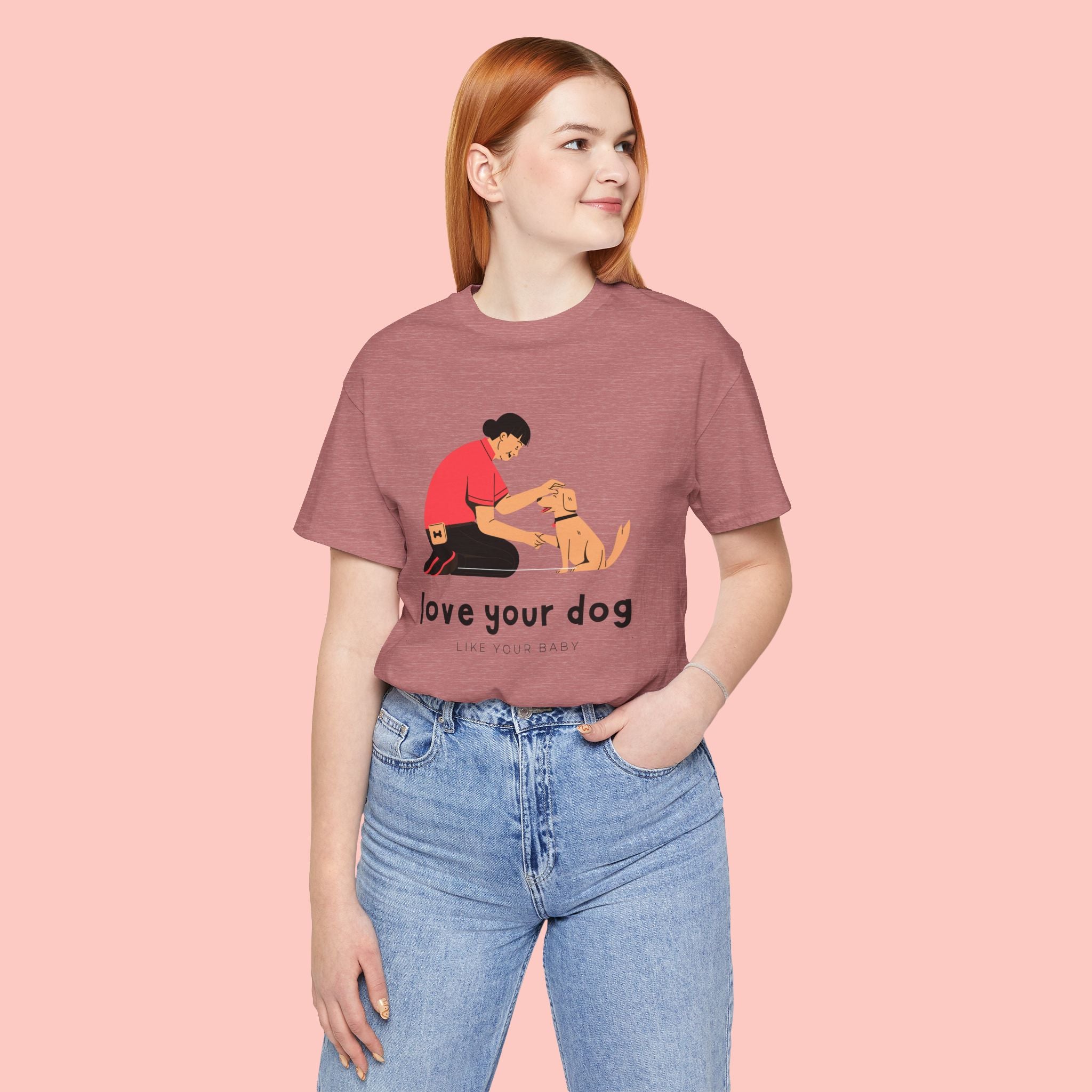 Love Your Dog T-Shirt — Cute Pet Owner Graphic Tee