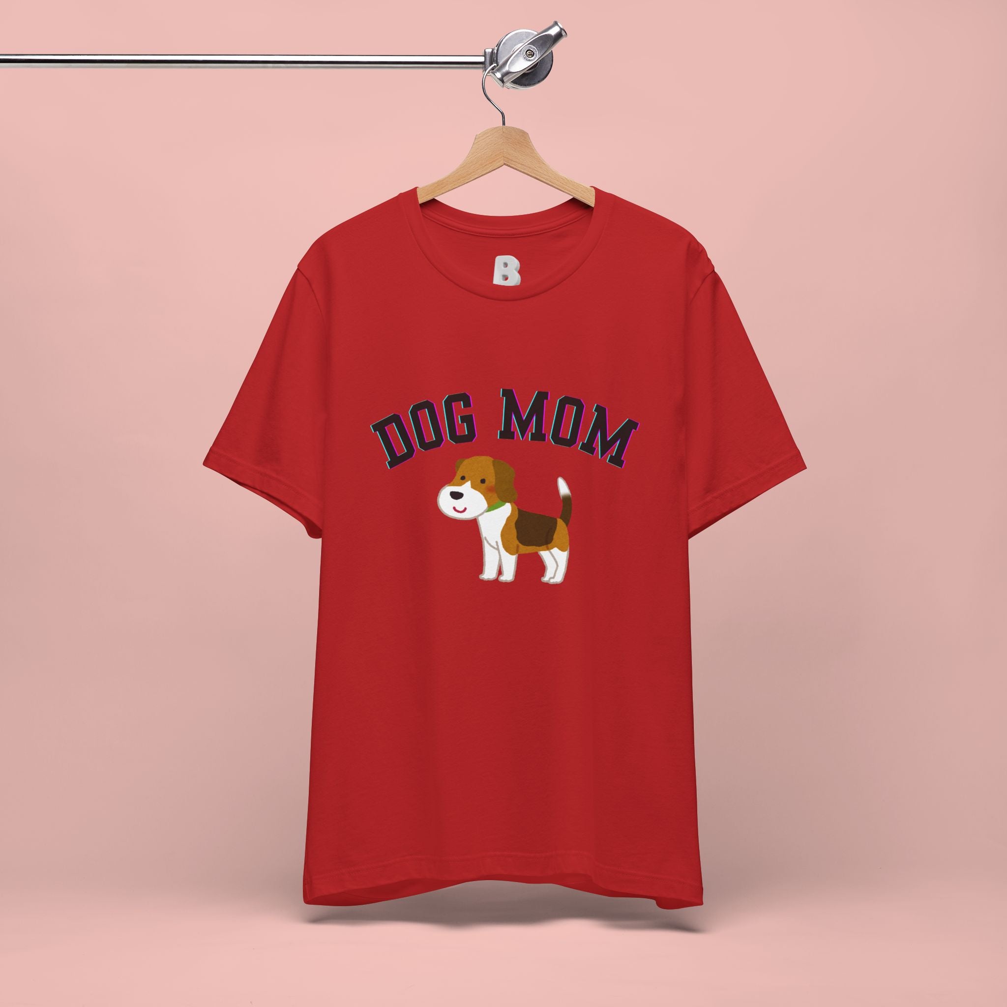 Dog Mom T-Shirt — Cute Beagle Graphic Tee for Dog Lovers