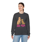 Dog Mom Sweatshirt — Cute Cartoon Dogs "Dog Mom" Crewneck