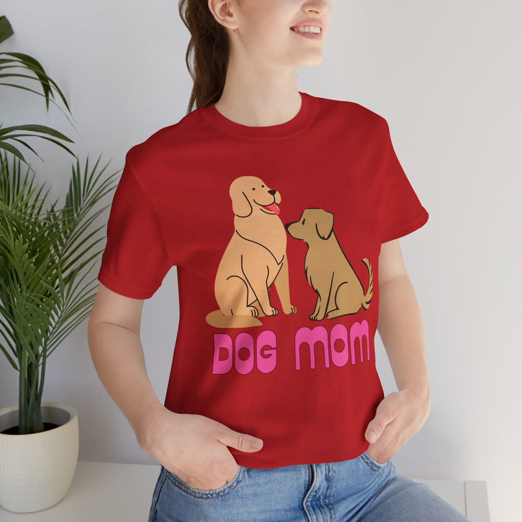 Dog Mom T‑Shirt — Cute Retro Dogs Graphic Tee for Dog Lovers