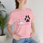 Dog Pawprint T-Shirt — "Pawprints Everywhere I Go" Cute Pet Lover Tee