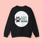 Dog Lover Paw Print Crewneck Sweatshirt