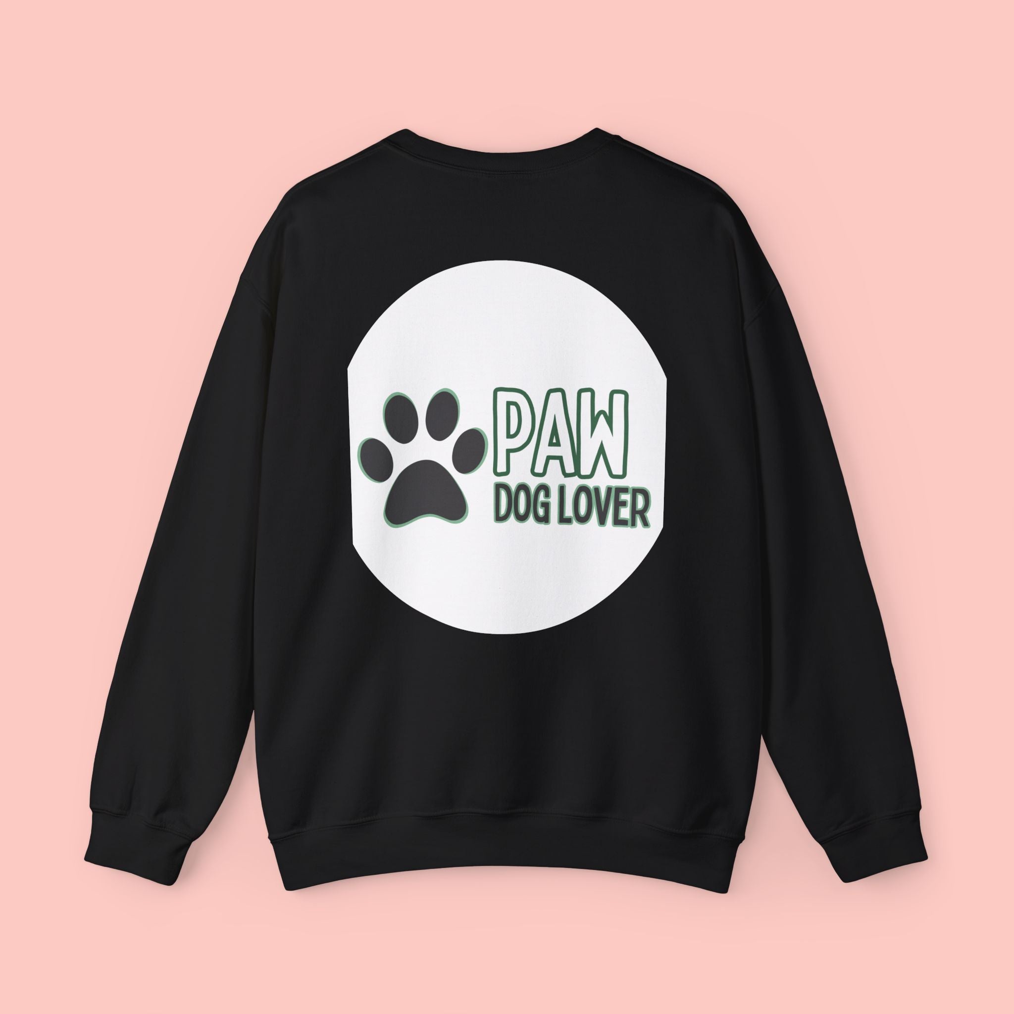 Dog Lover Paw Print Crewneck Sweatshirt