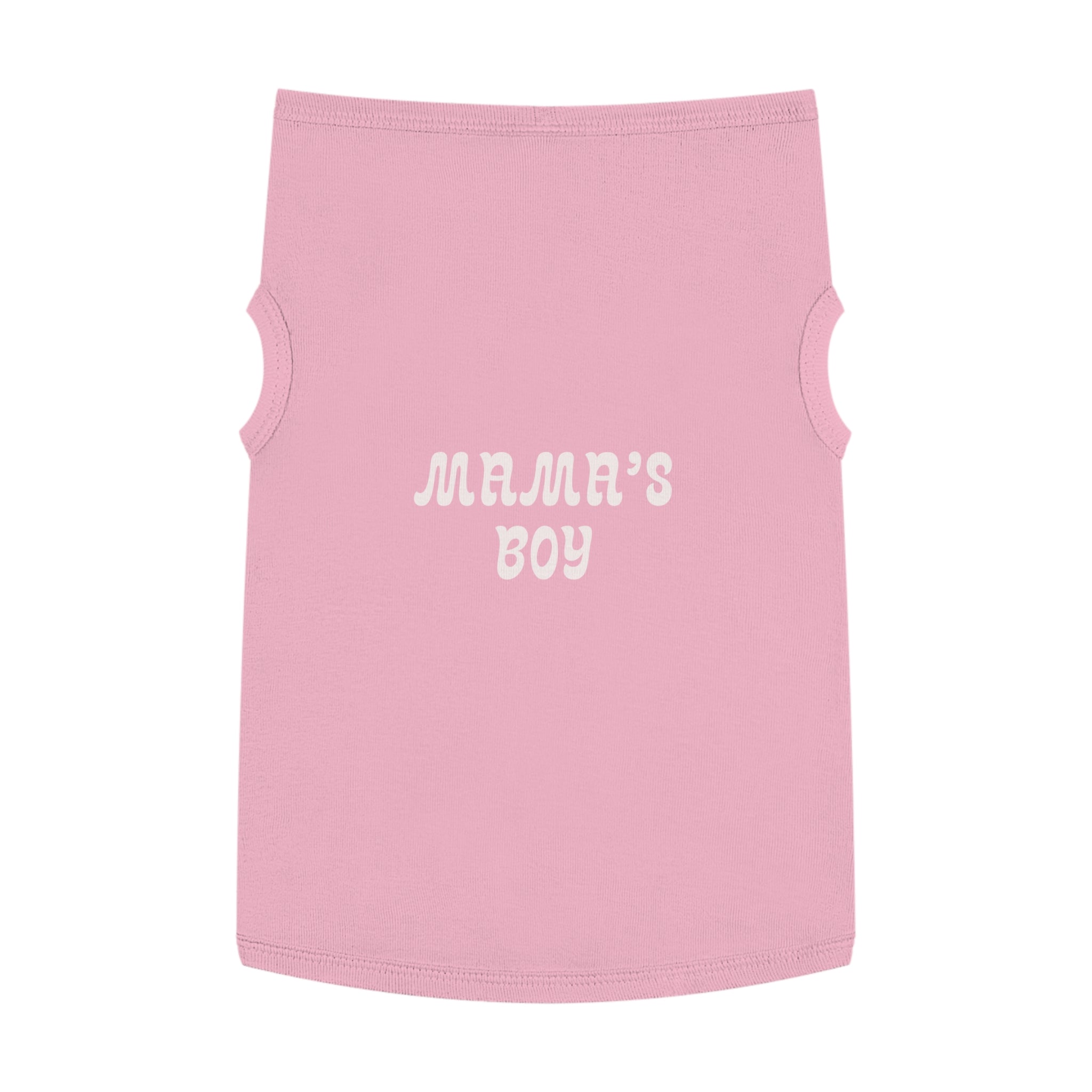 Mama's Boy Pet Tank Top - Cute Soft Dog Tee