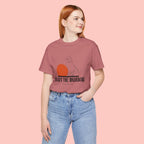 Enjoy the Morning Dog T-Shirt — Graphic Sunrise Pet Lover Tee
