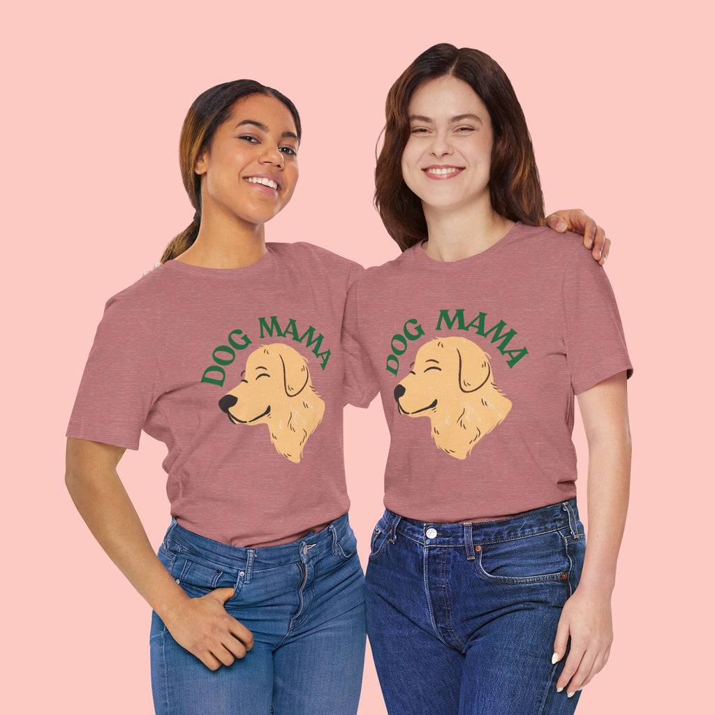 Dog Mama T-Shirt – Golden Retriever Graphic Tee