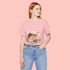 Dog Mom T-Shirt — Cute Floral Puppy Tee for Dog Lovers