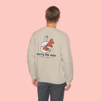 Marry the Man Crewneck Sweatshirt — Cute Dog Lovers Graphic Pullover