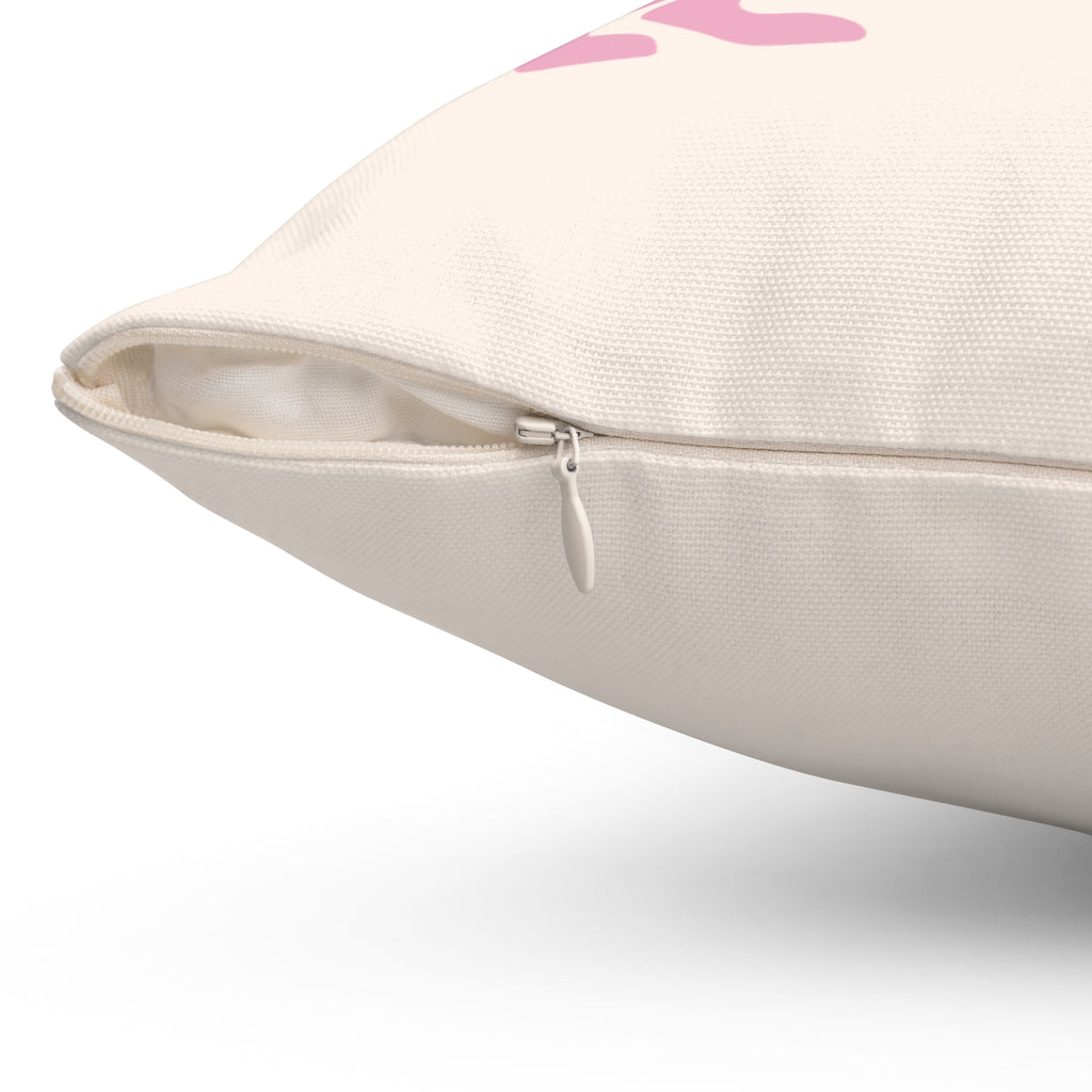 My Dog Is My Baby Pink Dachshund Pillow — Cute Pet Mom Decorative Throw Pillow